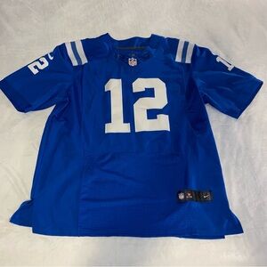 Nike NFL Indianapolis Colts Andrew Luck #12 Blue Jersey with White Accents